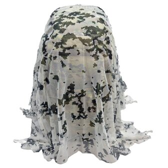 AB Utility mesh net Skarpo, IRR, 140 x 140 cm, M05 snow camo