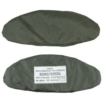 Wahler d&#039;&eacute;paules pour gilet pare-balles Bundeswehr, vert olive