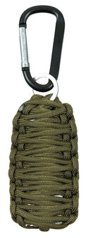 MFH Survival Set 10-delig, &quot;Parachute Cord&quot;, olijfgroen