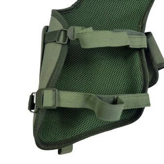 Magforce Riot Gear bekken / bovenbeen beschermers, legergroen