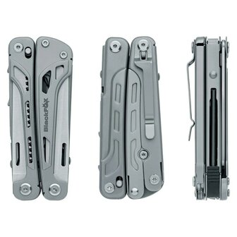 Black Fox Fortitude Multitool, RVS