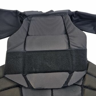 Magforce Riot Gear schlagfeste Unterziehweste mit Oberarmprotektoren, schwarz