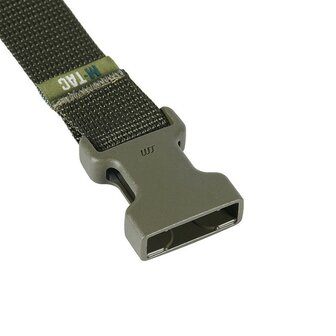 M-Tac packing / compression strap 25mm x 130cm with click closure GENII, OD green