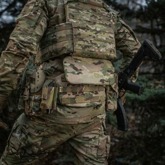 M-Tac Lower Back Protection voor ballistische inserts voor Cuirass QRS, Multicam