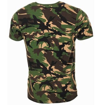 T-Shirt arm&eacute;e N&eacute;erlandais manche courte, DMP camo