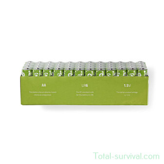 Nedis 1.5V alkaline LR6 AA battery, doos 48 stuks 