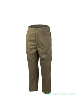 Mil-Tec BDU kinderbroek, legergroen