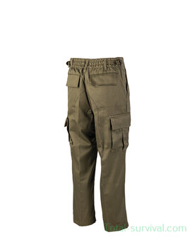 Mil-Tec BDU kinderbroek, legergroen