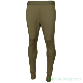Britse thermische long johns Base Layer broek, unisex, Thermowave, legergroen