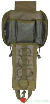 MFH Tactical Pouch, First Aid, small, &quot;MOLLE&quot;, OD green