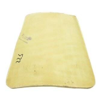 Italiaanse Kevlar composite body armour plaat compact met tas, woodland camo