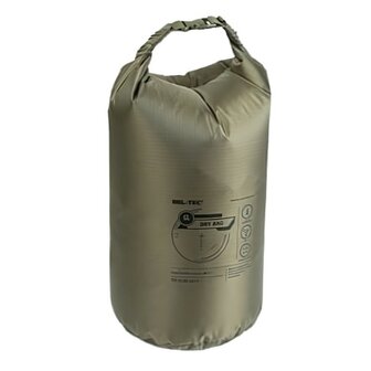 Mil-Tec Waterbestendige Drybag, Rip Stop, 5L, olijfgroen