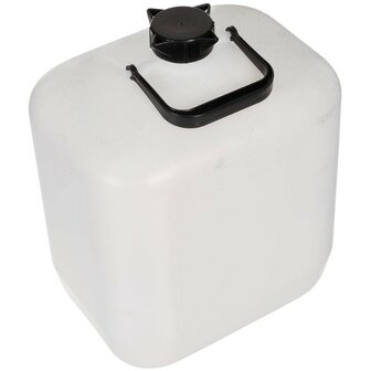 Bidon d&#039;eau de 10 litres de l&#039;arm&eacute;e su&eacute;doise, blanc transparent