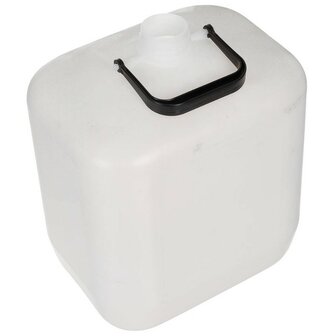 Bidon d&#039;eau de 10 litres de l&#039;arm&eacute;e su&eacute;doise, blanc transparent