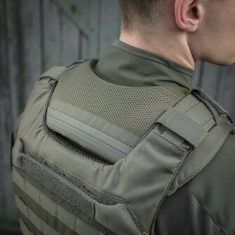 M-Tac Shoulder Damper for plate carrier cuirass QRS, Ranger green