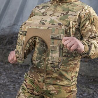 M-Tac Shoulder Damper for plate carrier cuirass QRS, Multicam