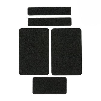 M-Tac velcro panelenset (5 stuks), zwart