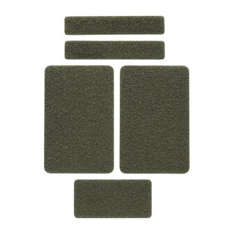 M-Tac velcro panelenset (5 stuks), legergroen