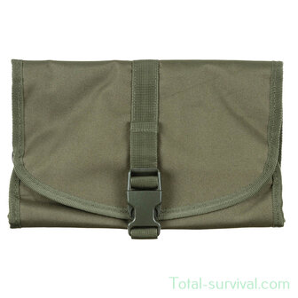 Fosco Washbag, black, green