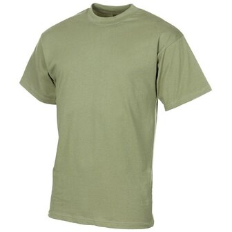 Tsjechische leger T-shirt, Light-olive, katoen