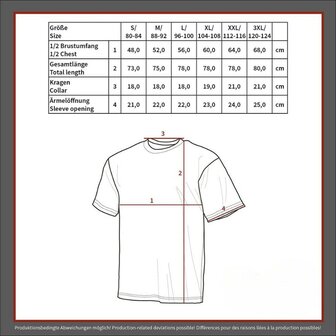 Tsjechische leger T-shirt, Light-olive, katoen