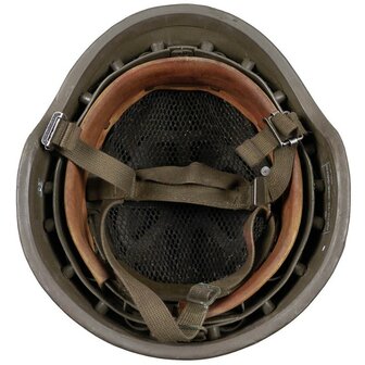 Bundeswehr M92 kevlar gevechtshelm, RAL6014 olijfgroen