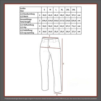 MFH thermische overbroek Polar met suspenders, legergroen