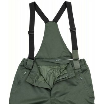 MFH thermische overbroek Polar met suspenders, legergroen