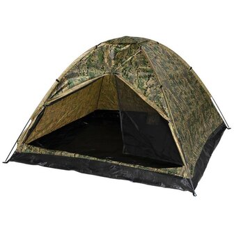 MFH Monodom Zelt mit Bodenplane, 3 Personen, OC Multicam