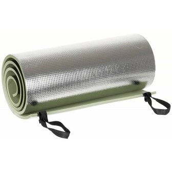 MFH thermo slaapmat, bodem gecoat met aluminium, olijfgroen