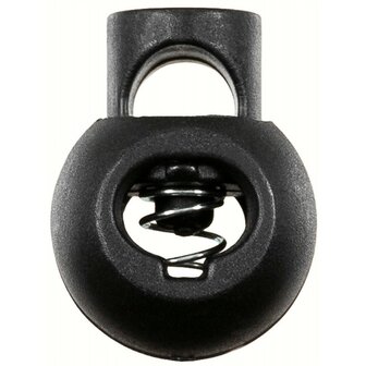 MFH cord stoppers, set of 10, Black