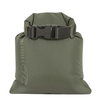 Highlander Waterbestendige Drybag Lightweight V1, 1L, legergroen