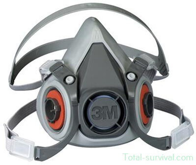 3M 6200 halfgelaatsmasker EN-140, maat M