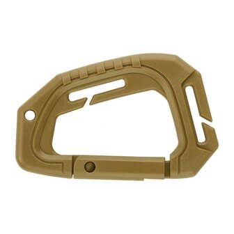 M-Tac Tactical karabijnhaak Molle, coyote tan