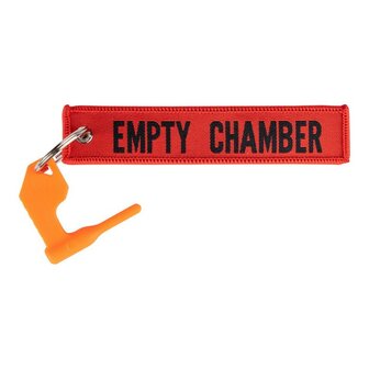 Fostex Sleutelhanger Empty chamber met plug rood