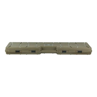 101 Inc Geweerkoffer 120 cm, kunststof, afsluitbaar, olijfgroen