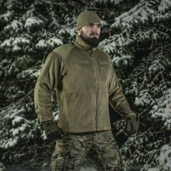 M-Tac battle fleecejas Polartec ECWCS Level 3, light olive