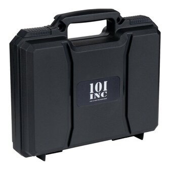101 Inc Pistol Case, ABS, lockable, black