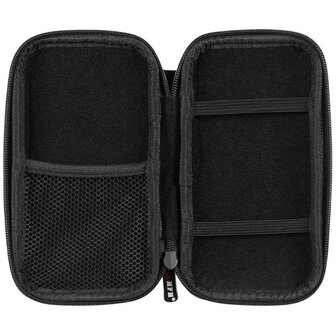MFH hardshell case compact met velcro strips, zwart