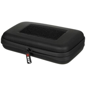 MFH hardshell case compact met velcro strips, zwart