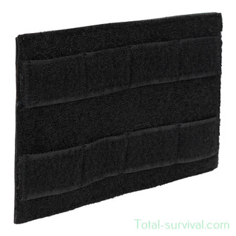 101 Inc MOLLE patch adapter hook + loop big, zwart