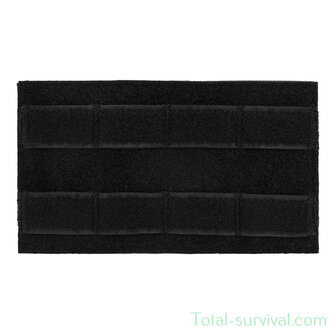 101 Inc MOLLE patch adapter hook + loop big, zwart