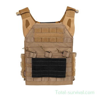 101 Inc MOLLE patch adapter hook + loop big, legergroen