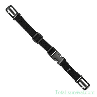 101 Inc Sternum strap universeel, zwart