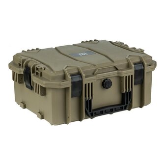 101 Inc ForceGear Opbergkoffer groot, kunststof, afsluitbaar, olijfgroen