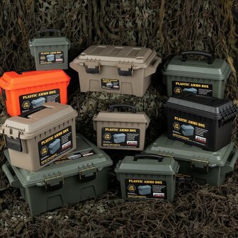 Fosco kunststof munitie box .30 Cal, dark coyote