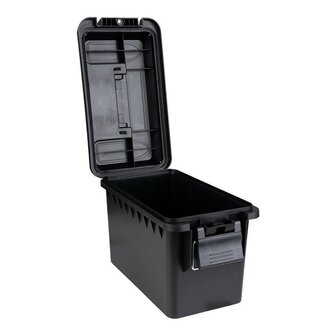 Fosco kunststof munitie box .50 Cal, zwart