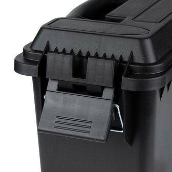 Fosco kunststof munitie box .50 Cal, zwart
