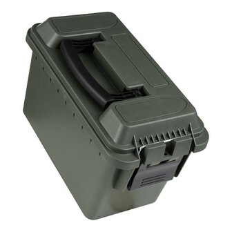 Fosco kunststof munitie box .50 Cal, legergroen