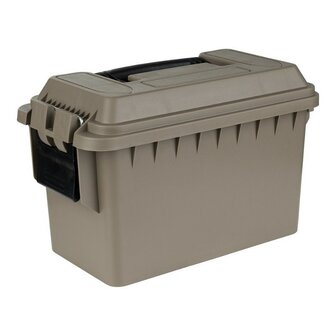 Fosco kunststof munitie box .50 Cal, dark coyote